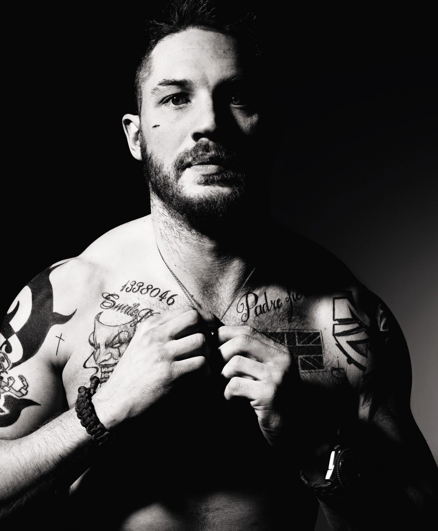 Tom Hardy by Rankin