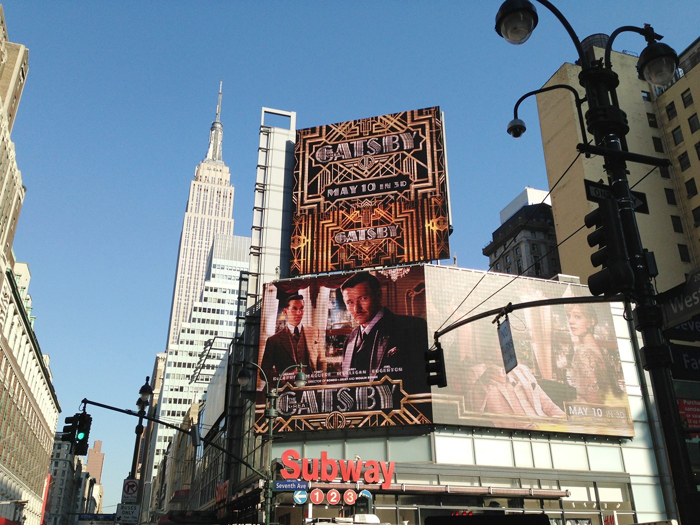 Great Gatsby Billboard