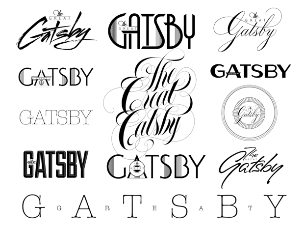 Great Gatsby Logo Concepts