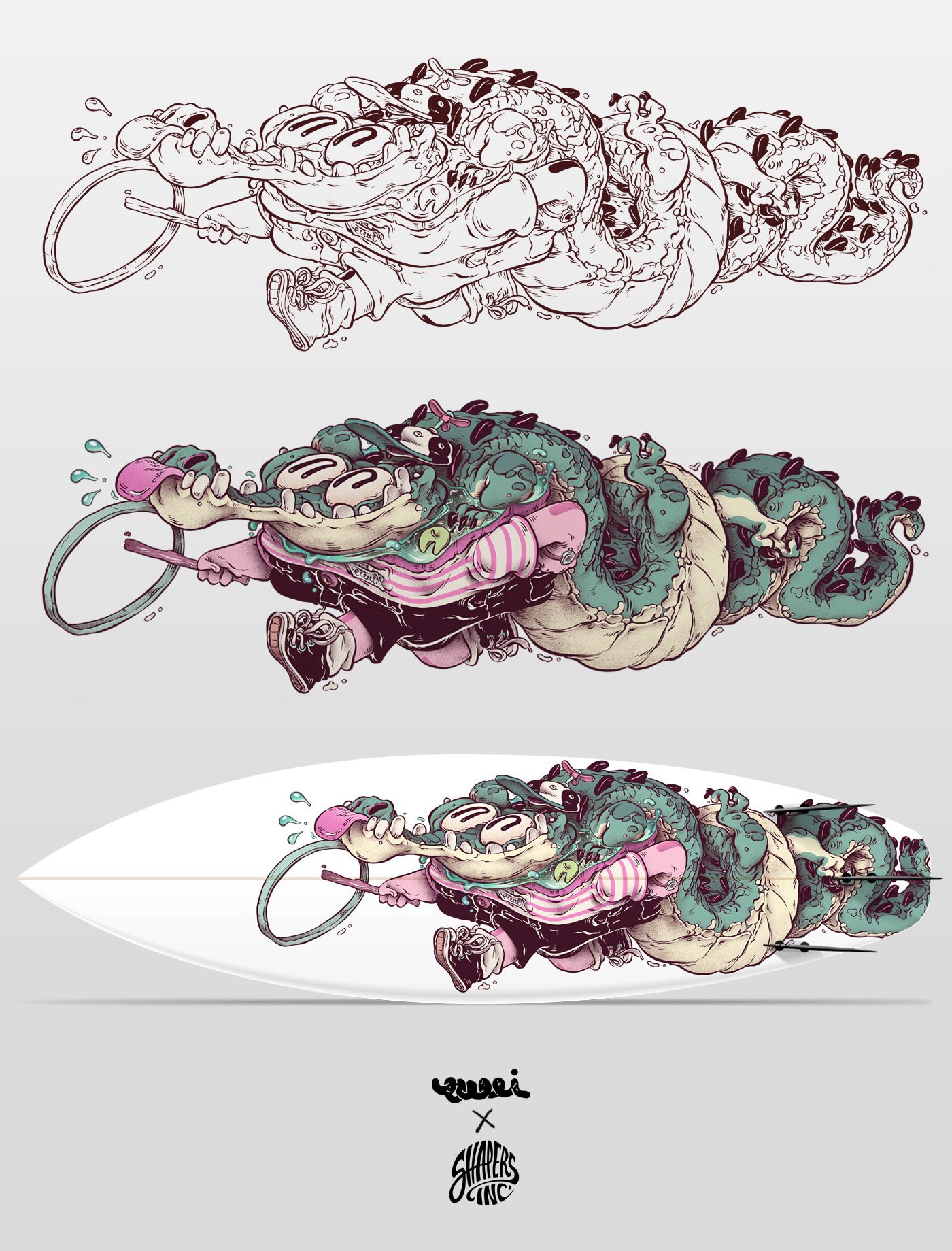 T-Wei Alligator Child