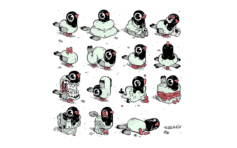 T Wei “I like to pull the cinematic qualities out of characters and present them as objects”