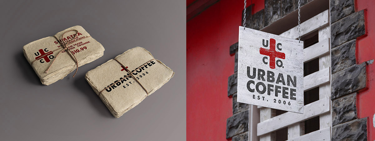 Urban Coffee Rebrand by Angie Von Slaughter