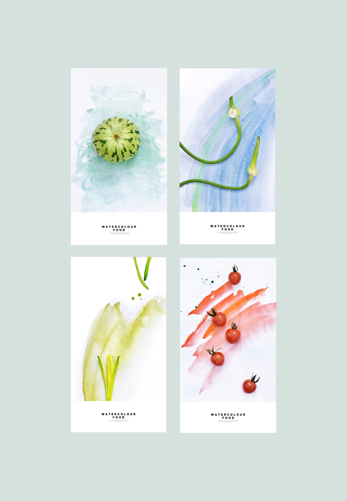Watercolor Food Yum Tang