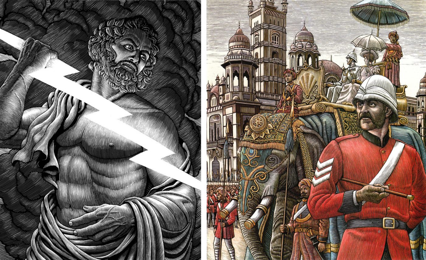 Largezeus and Royalty Parade by Douglas Smith