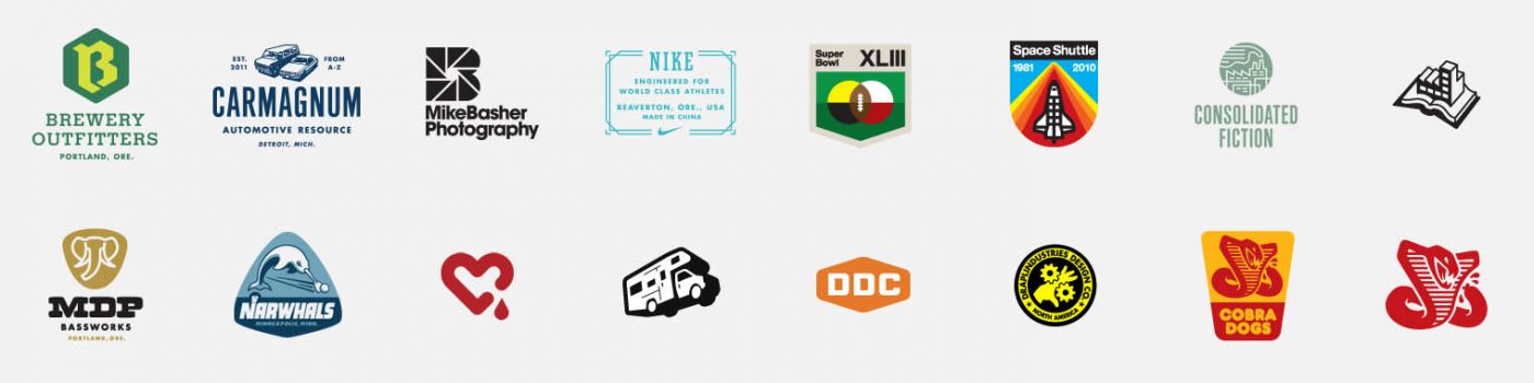 Aaron Draplin Logos